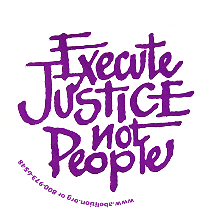 Execute-Justice-Not-People-Sticker
