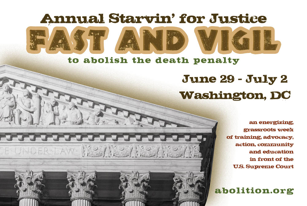 Fast and Vigil to Abolish the Death Penalty - Washington, DC